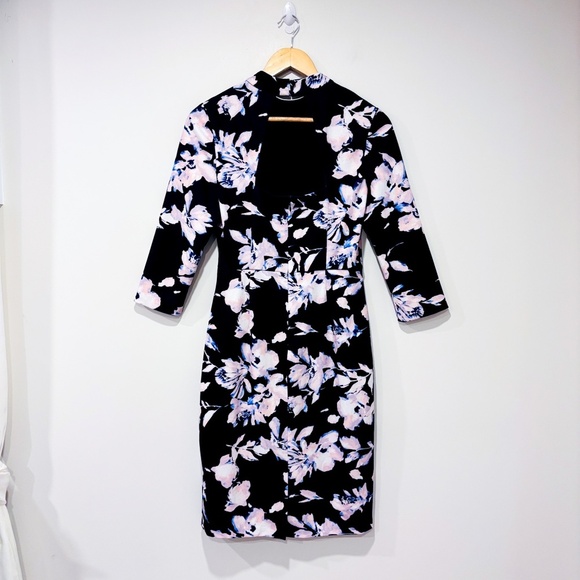 ELIZA J Black floral dress - Picture 9 of 9